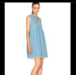 Hope & Harlow Chambray Dress